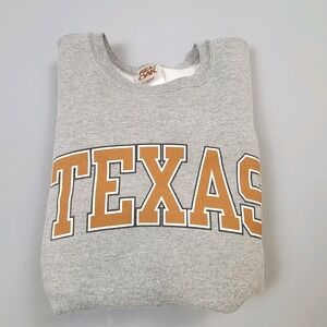 Vintage Y2K Red Oak Texas Longhorns College Sweatshirt Adult Size Large